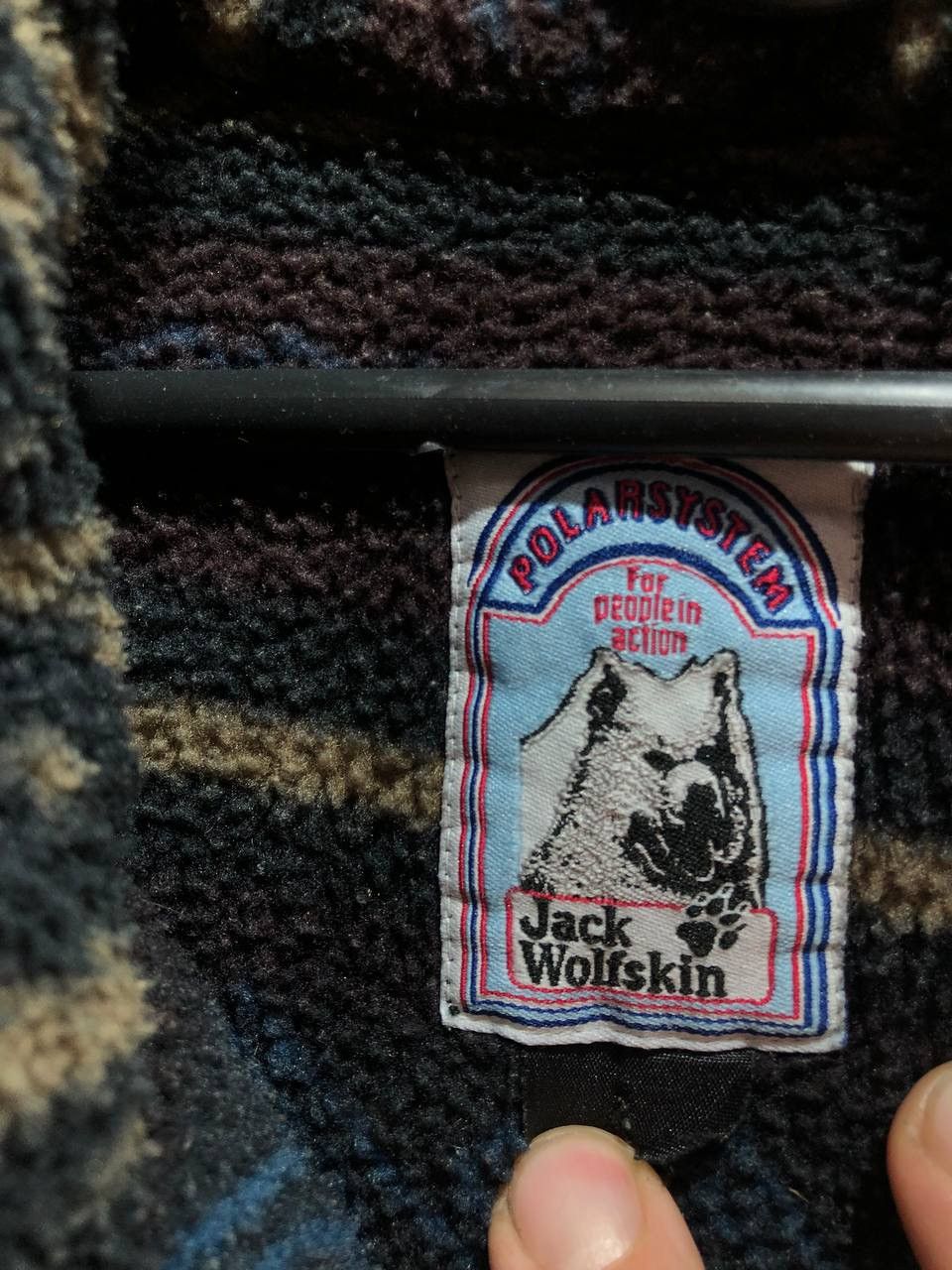 Jack Wolfskin Vintage 90s Jack Wolfskin Pull Over Navajo Fleece Jacket Size US M / EU 48-50 / 2 - 4 Thumbnail