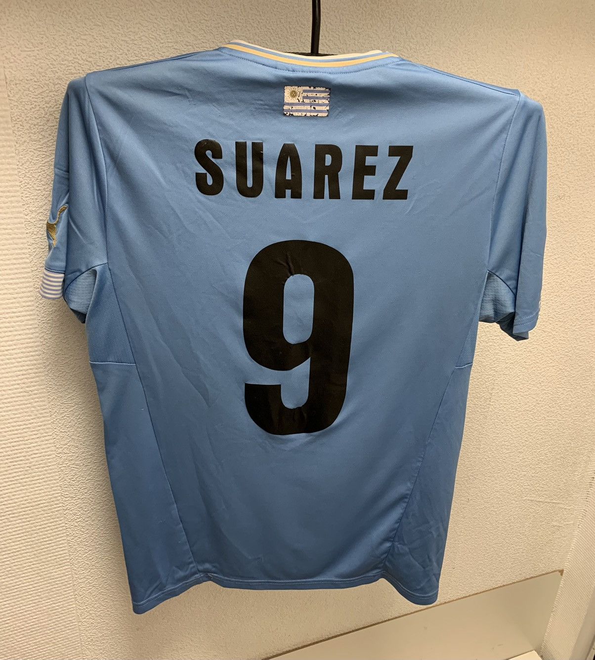 Puma Puma Uruguay Suarez 9 AUF soccer jersey M Size US M / EU 48-50 / 2 - 1 Thumbnail
