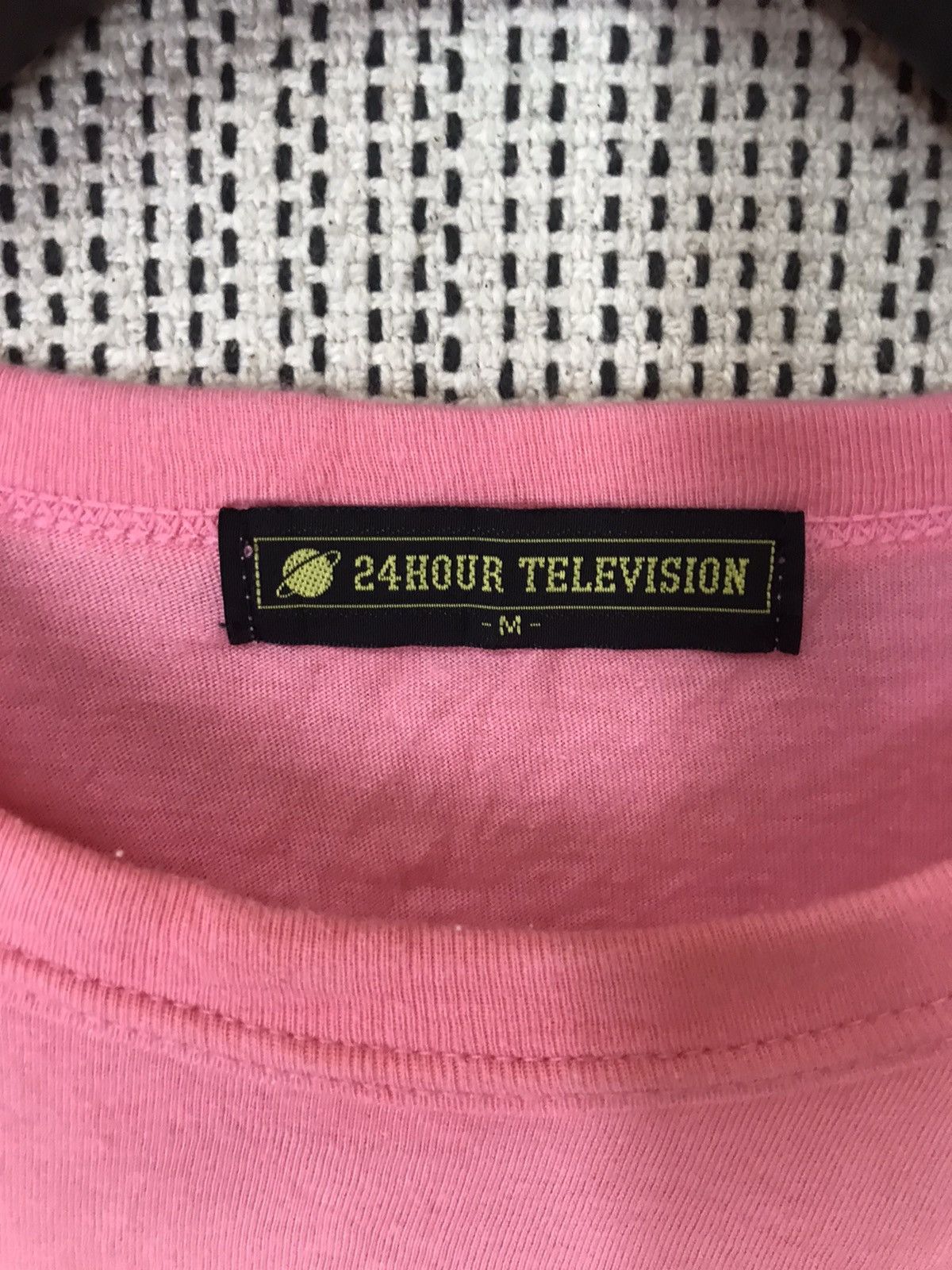 Japanese Brand × Takashi Murakami × Vintage ‼️VINTAGE 24 HOUR TELEVISION MURAKAMI FLOWER ‼️ Size US M / EU 48-50 / 2 - 2 Thumbnail