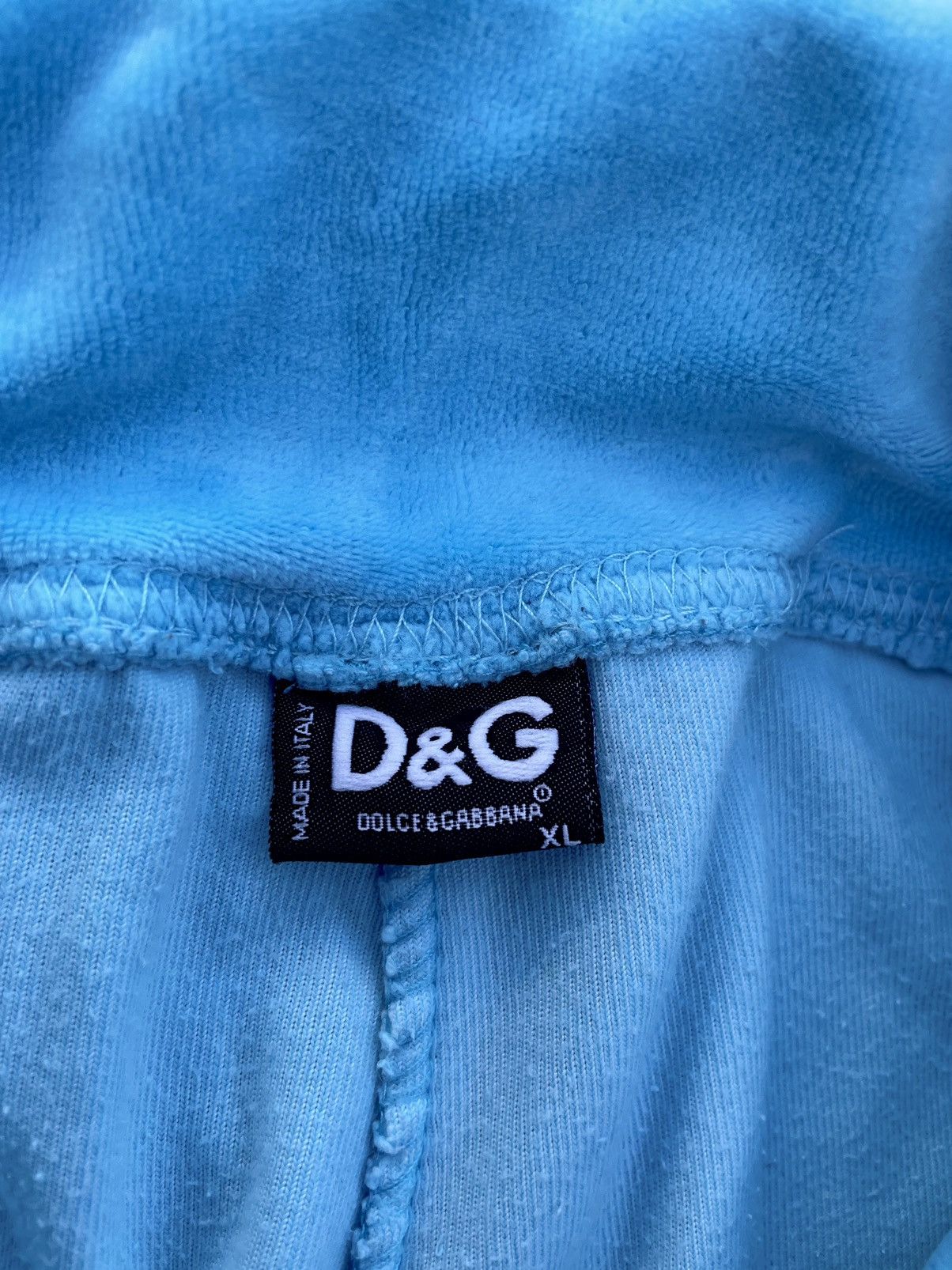 Dolce & Gabbana Vintage Dolce&Gabbana Velour Sweatpants Size 36" / US 14 / IT 50 - 5 Thumbnail