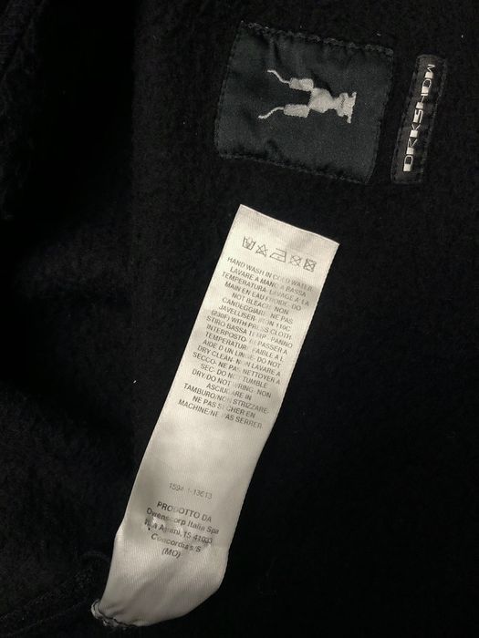 Rick Owens Rick Owens DRKSHDW “LARRY” Wagner poem hoodie | Grailed