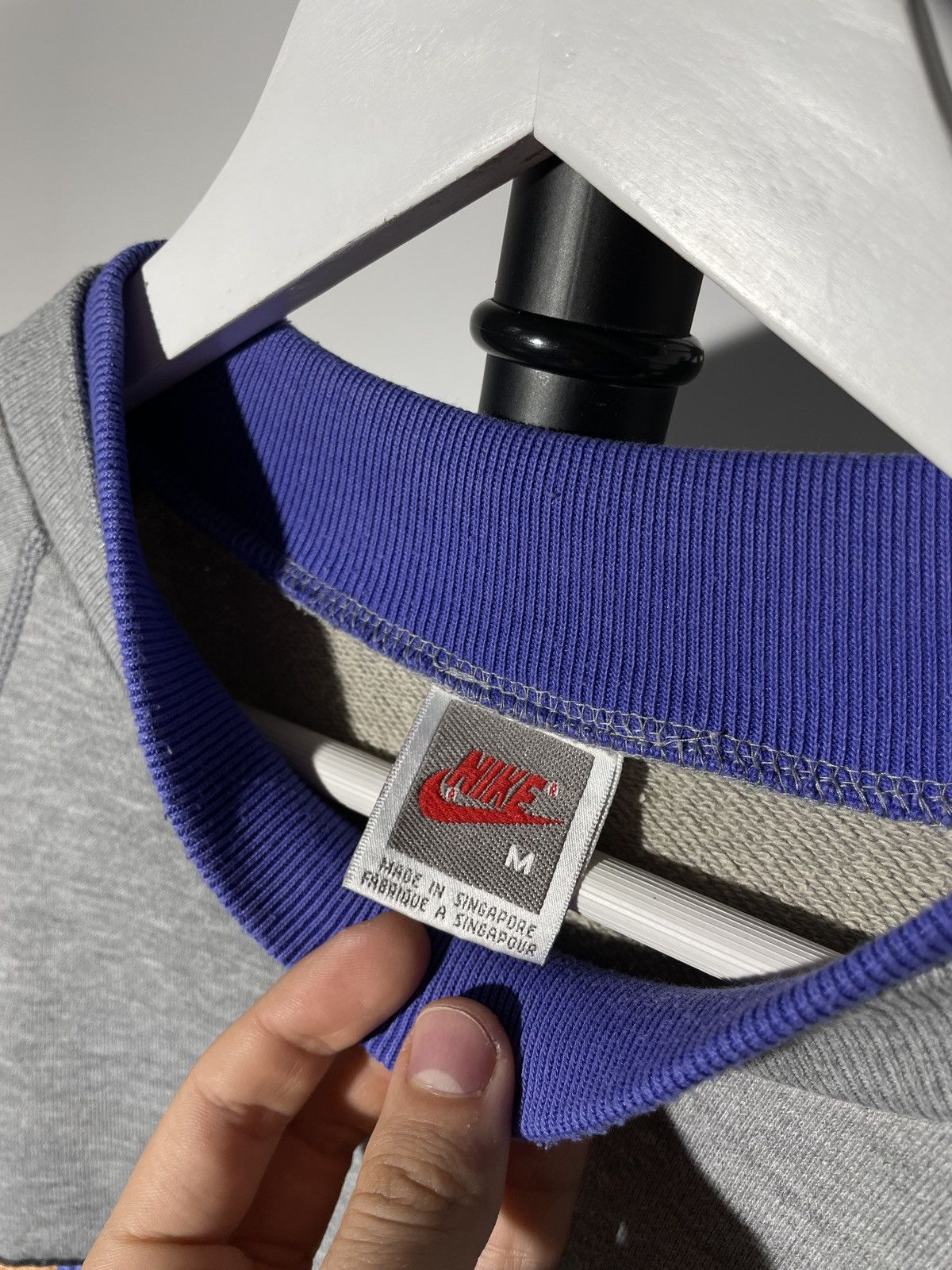 Nike × Vintage VTG 90s Nike High Performance Sports Y2K RARE Sweatshirt Size US M / EU 48-50 / 2 - 4 Thumbnail