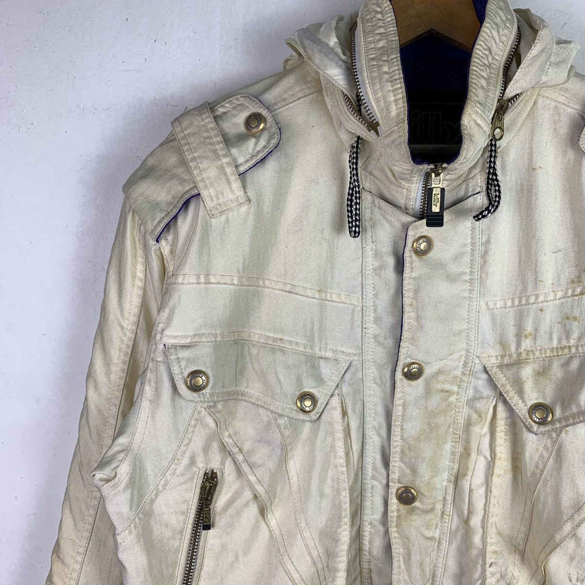 Asics × Vintage Killy Asics Hooded Bomber Jacket Rare Design Size US XXL / EU 58 / 5 - 3 Thumbnail