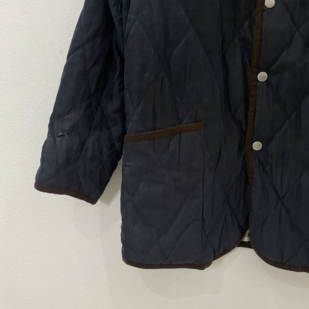 Aquascutum Vintage Aquasqutum Button Ups Long Jacket Size US L / EU 52-54 / 3 - 3 Thumbnail
