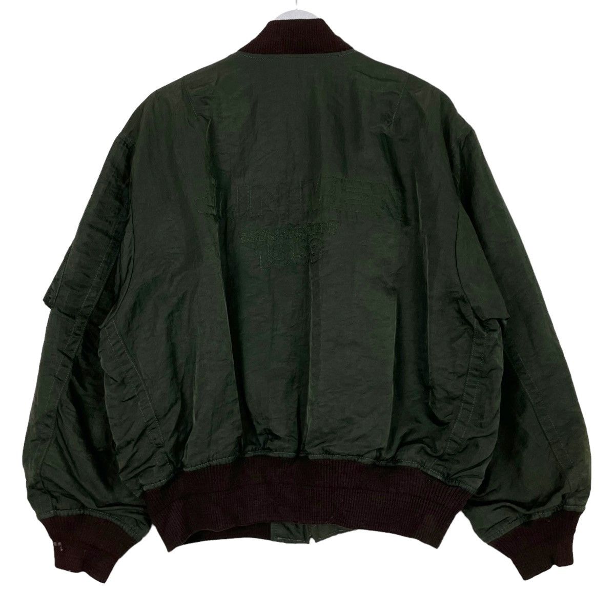 Beauty Beast × Japanese Brand 💥80s JUNMEN RIOT BOMBER INSPIRED ISSEY MIYAKE JACKET Size US L / EU 52-54 / 3 - 9 Thumbnail