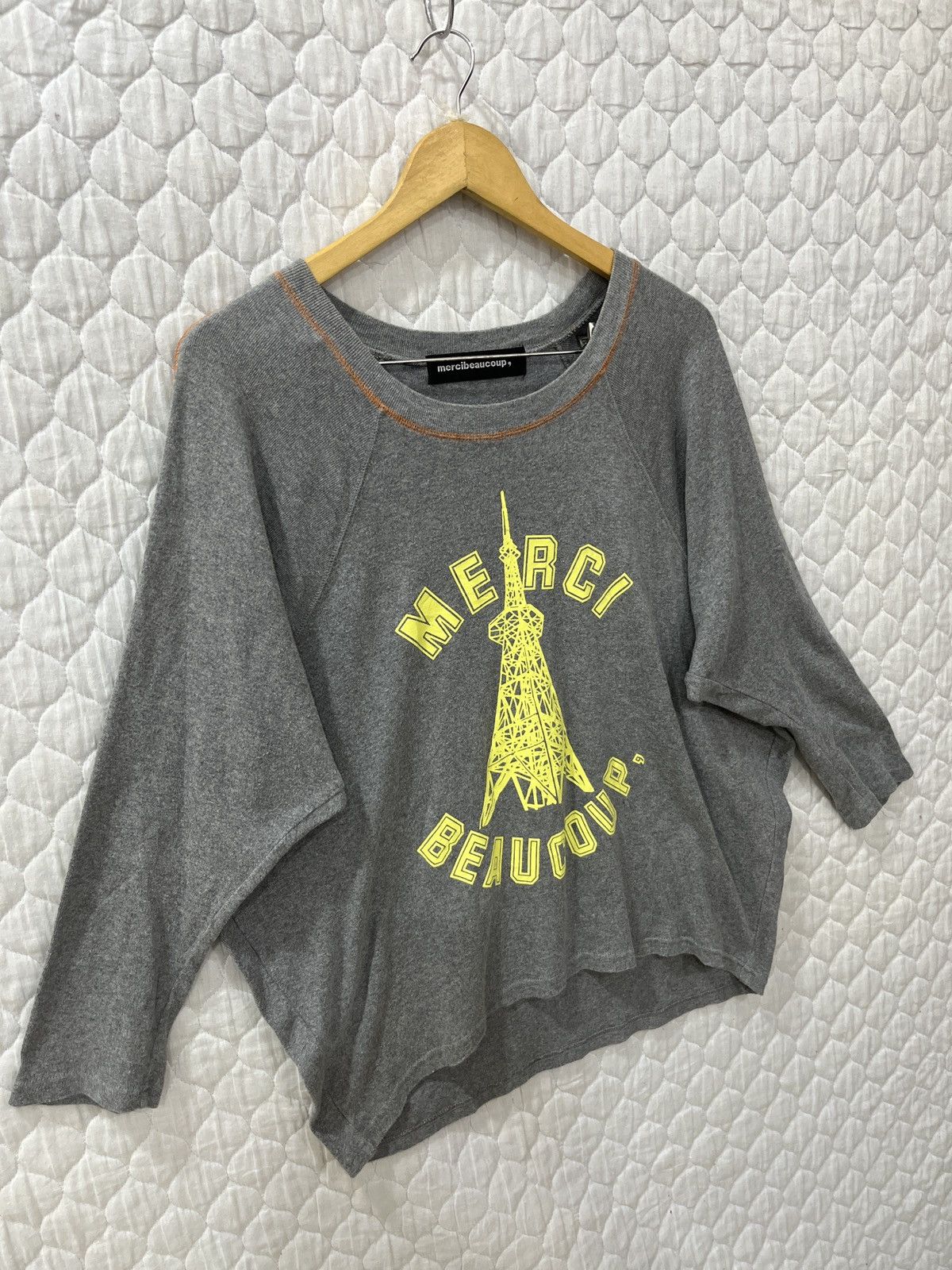 Issey Miyake (Tttt). ISSEY MIYAKE MERCIBEAUCOUP LADIES TOP Size M / US 6-8 / IT 42-44 - 3 Thumbnail