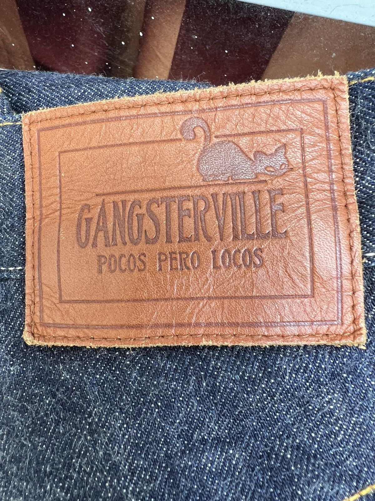 Freewheelers Glad Hand Gangsterville by Daisuke Koda Denim Selvedge Jeans Size US 34 / EU 50 - 22 Thumbnail