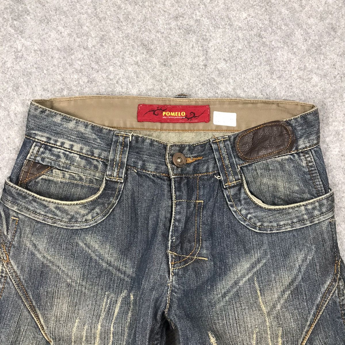 JNCO × Japanese Brand × Vintage BAGGY DENIM POMELO JAPANESE JEANS PANTS Size US 28 / EU 44 - 8 Thumbnail