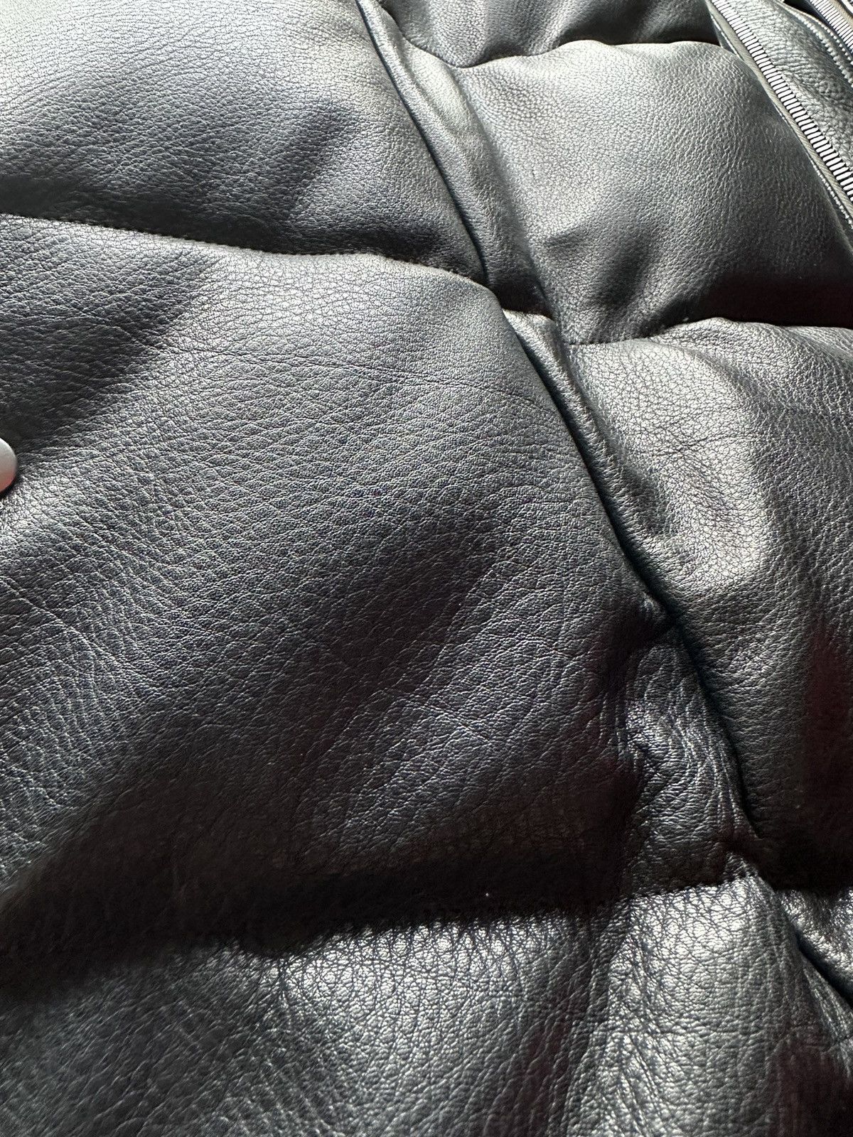 Rick Owens Rick Owens FW22 STROBE Leather Flight Jacket NWT Size US M / EU 48-50 / 2 - 5 Thumbnail