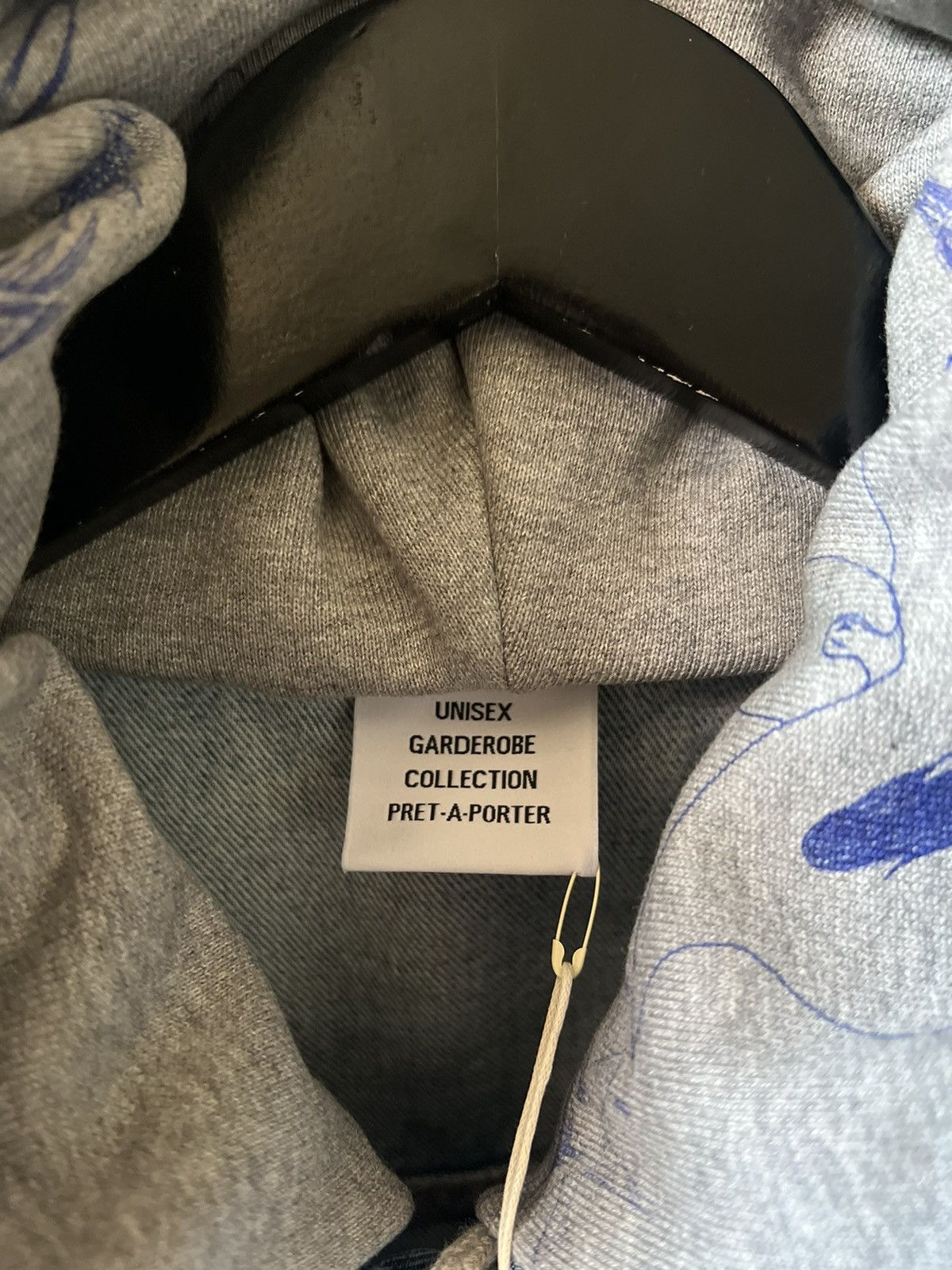 Vetements Vetements Scribbled Denim Jacket Hoodie Size US L / EU 52-54 / 3 - 24 Thumbnail