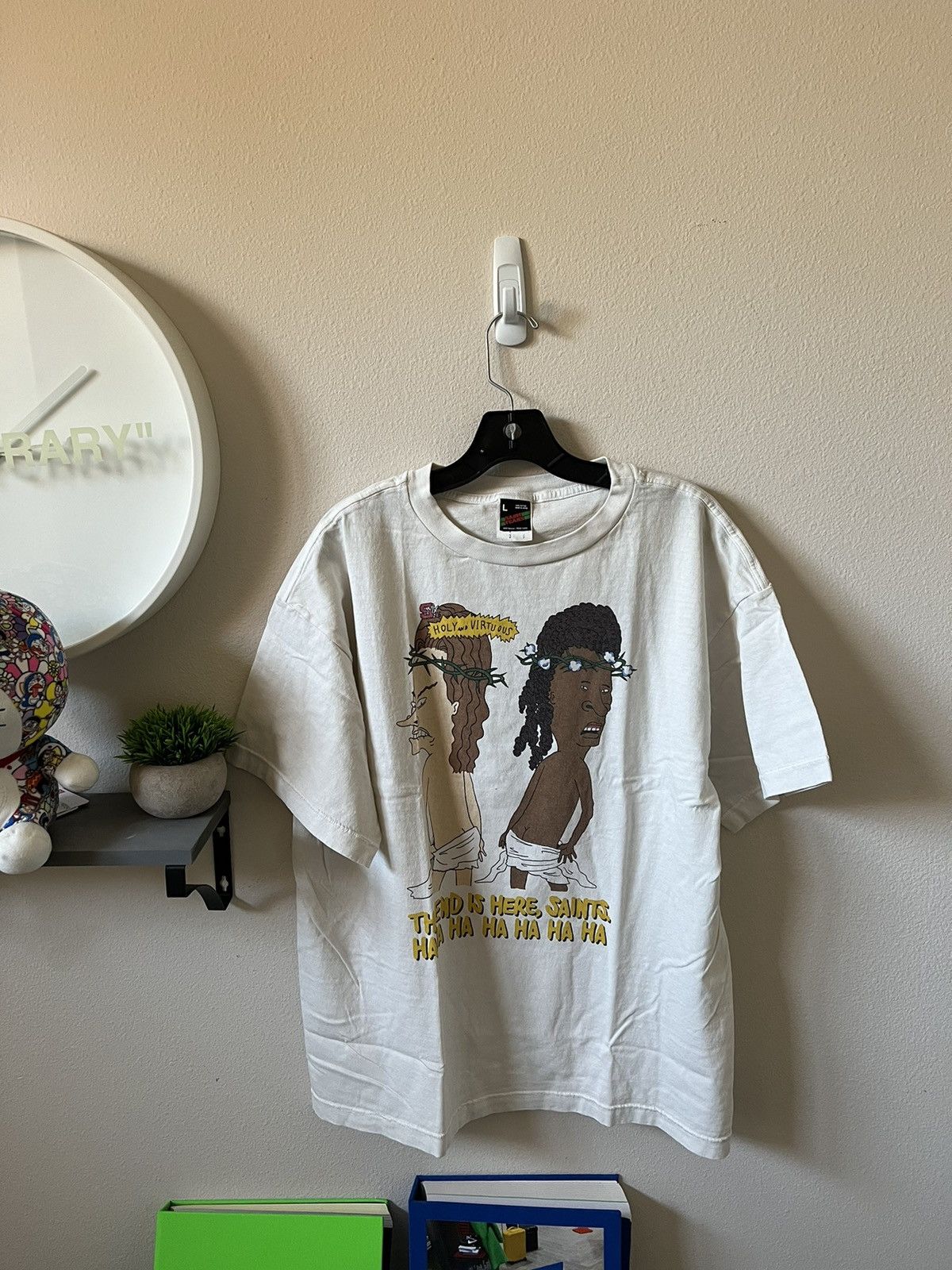 DENIM TEARS × Saint Michael Saint Mxxxxxx Denim Tears Beavis and Butthead Tshirt Size US L / EU 52-54 / 3 - 1 Thumbnail