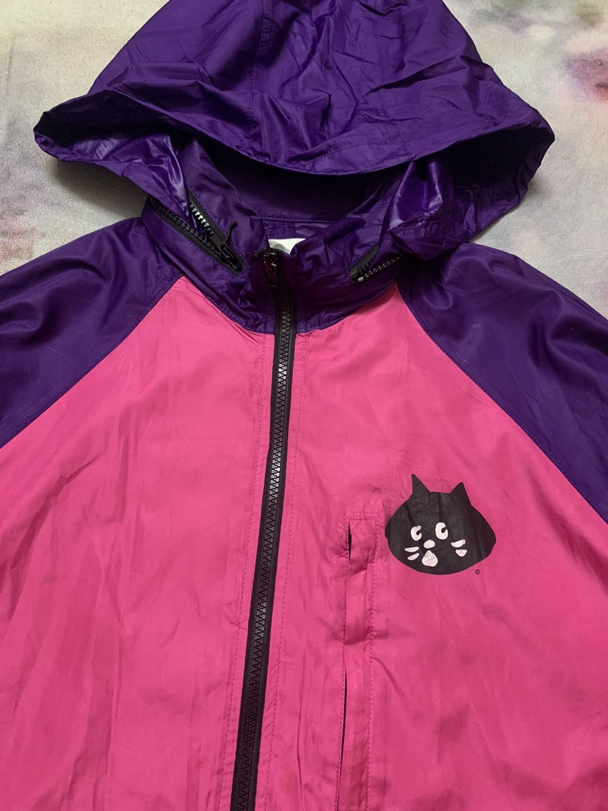 Issey Miyake Ne-Net Iconic Cat Windbreaker Hoodie Size US L / EU 52-54 / 3 - 3 Thumbnail