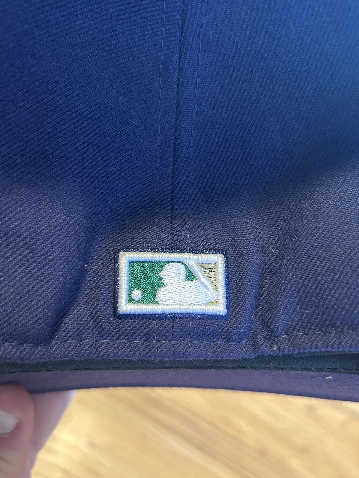 MLB Milwaukee Brewers New Era Hat Club 7 1/2 1994-1996 Logo Size ONE SIZE - 4 Thumbnail