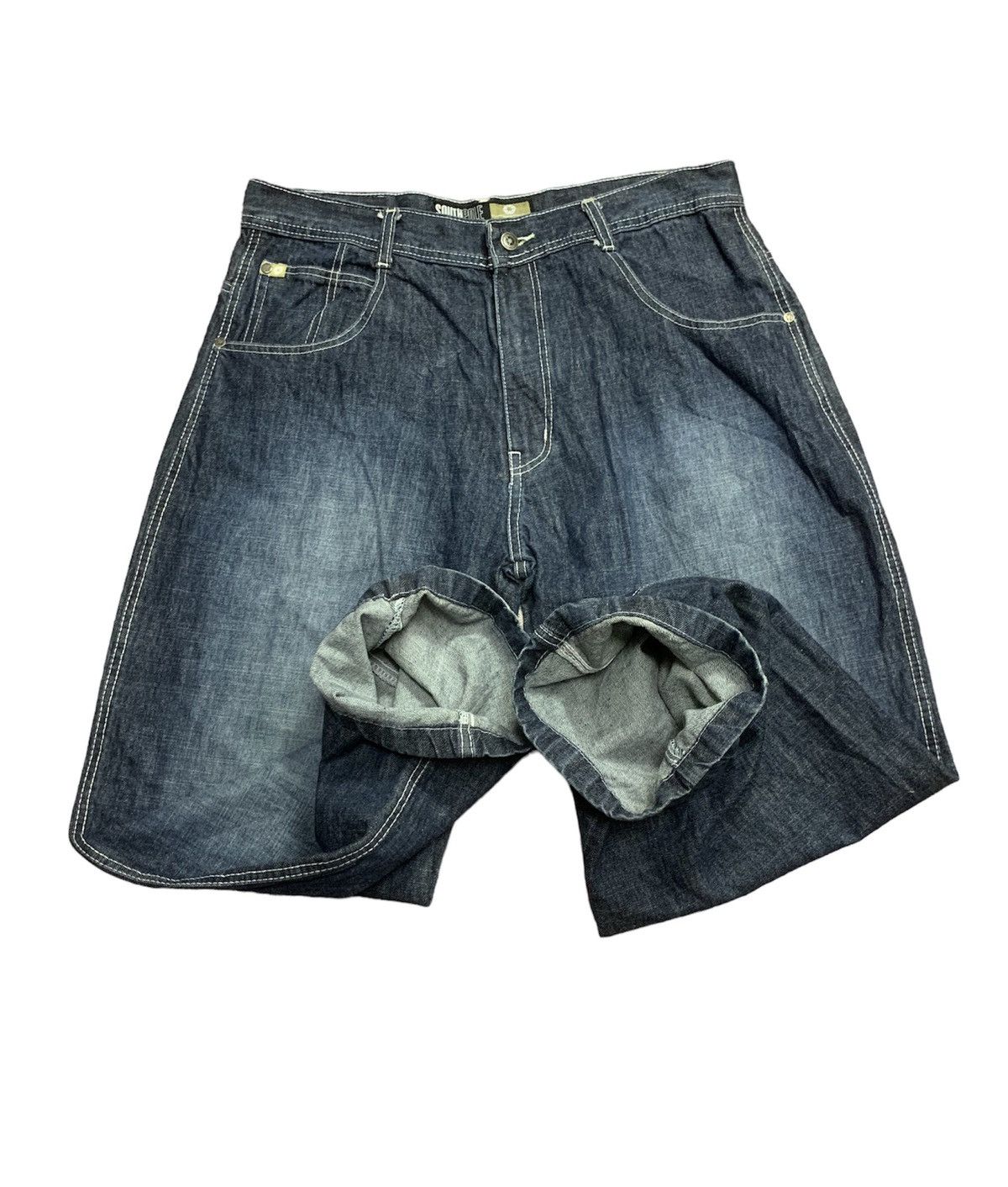 JNCO × Southpole Vintage Souhtpole Baggy Denim Size US 35 - 3 Thumbnail