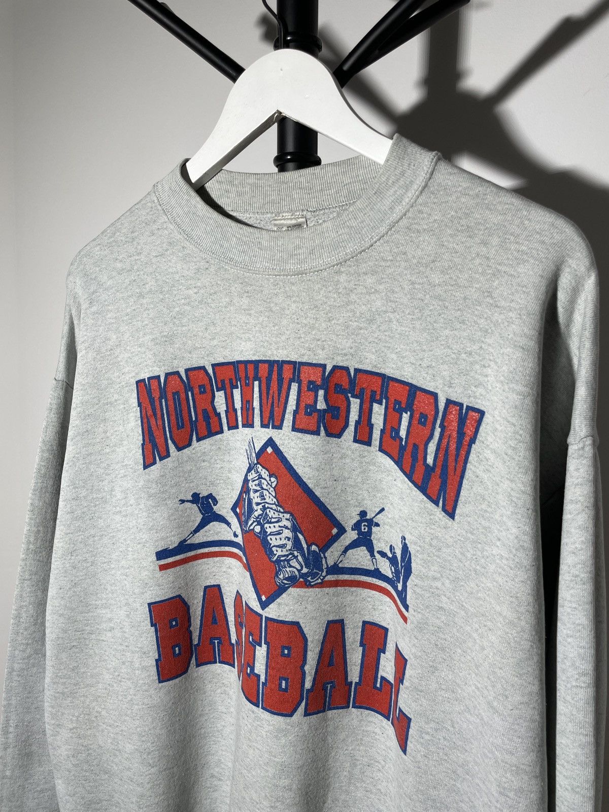 Vintage Vintage Northwestern Baseball USA Sweatshirt Size US L / EU 52-54 / 3 - 2 Thumbnail