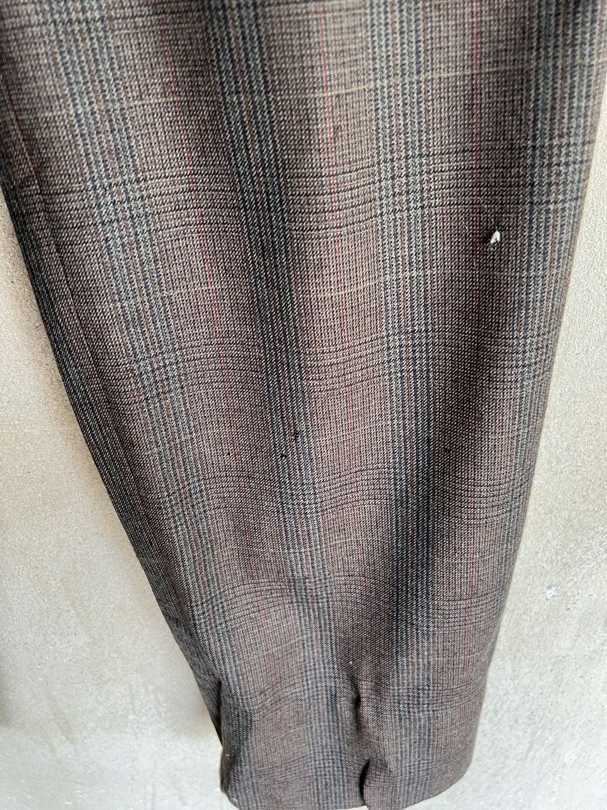 Burberry Vintage Burberrys Plaid Tartan Wool Pant Size US 30 / EU 46 - 5 Thumbnail