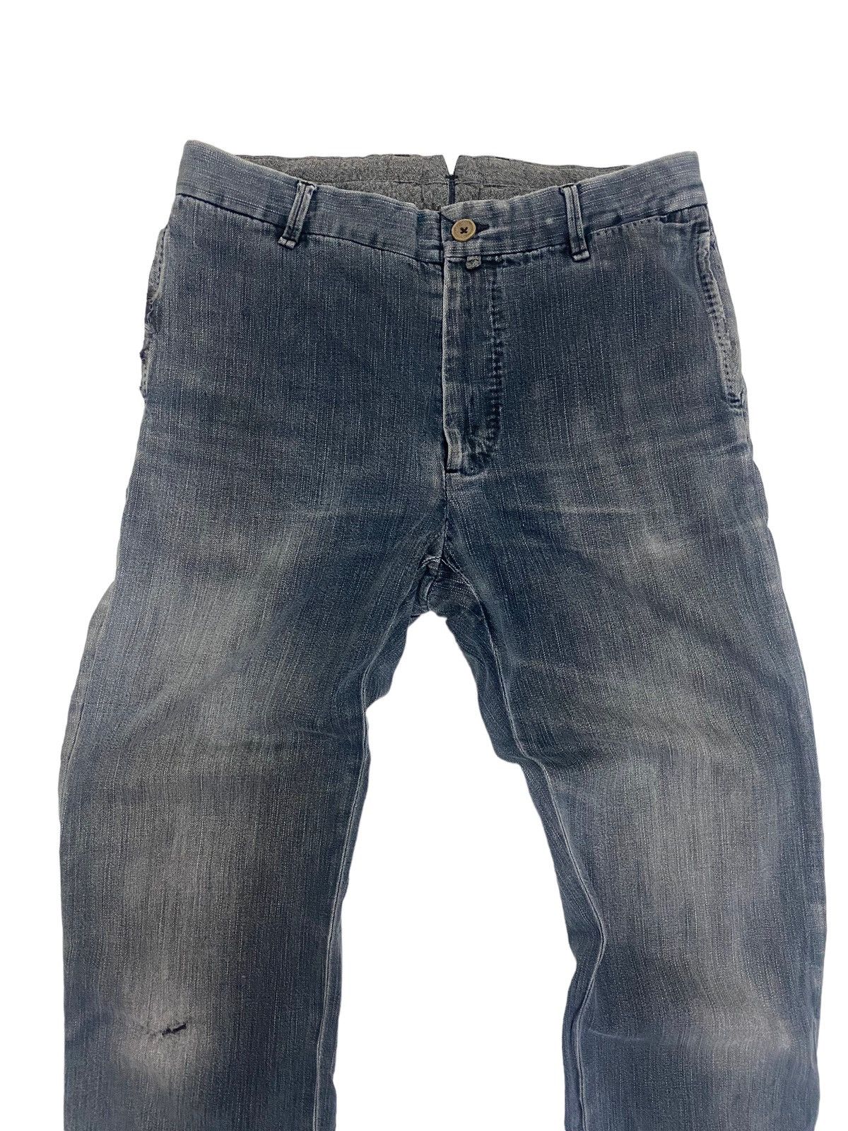 45rpm 45 rpm Indigo Distressed Pants Size US 30 / EU 46 - 3 Thumbnail
