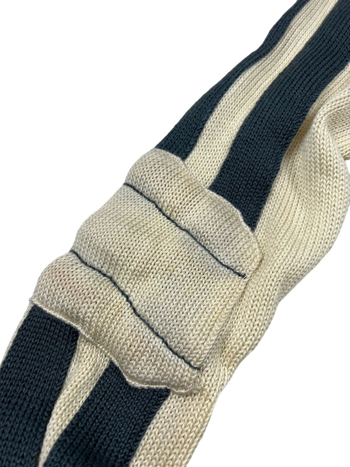 Giorgio Armani Vintage Giorgio Armani Neve AW02 Hybrid Knit Sweater Size US M / EU 48-50 / 2 - 12 Thumbnail