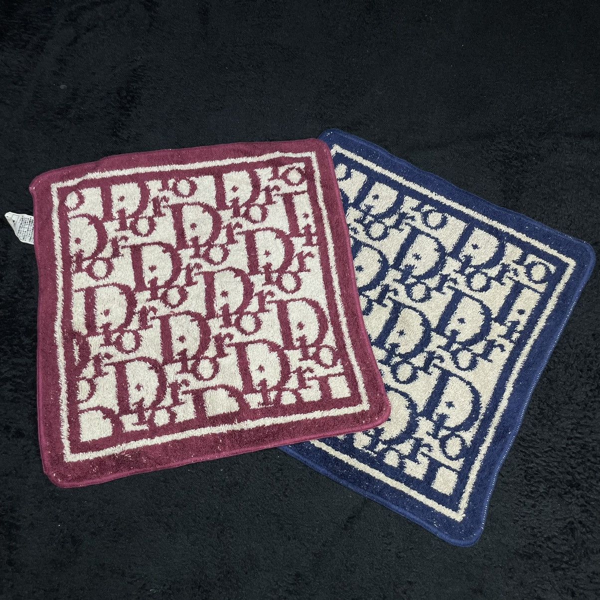 Christian Dior Monsieur × Dior 2 Christian Dior Linge De Maison Monogram Oblique HandTowel Size ONE SIZE - 1 Thumbnail