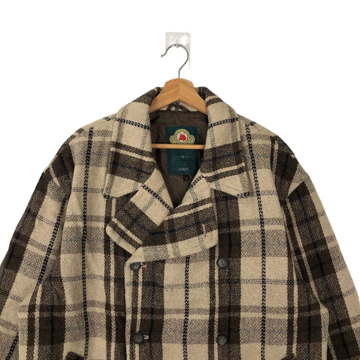 Flannel VINTAGE WILD WEAR FLANNEL JACKET TARTAN DESIGN Size US L / EU 52-54 / 3 - 2 Thumbnail