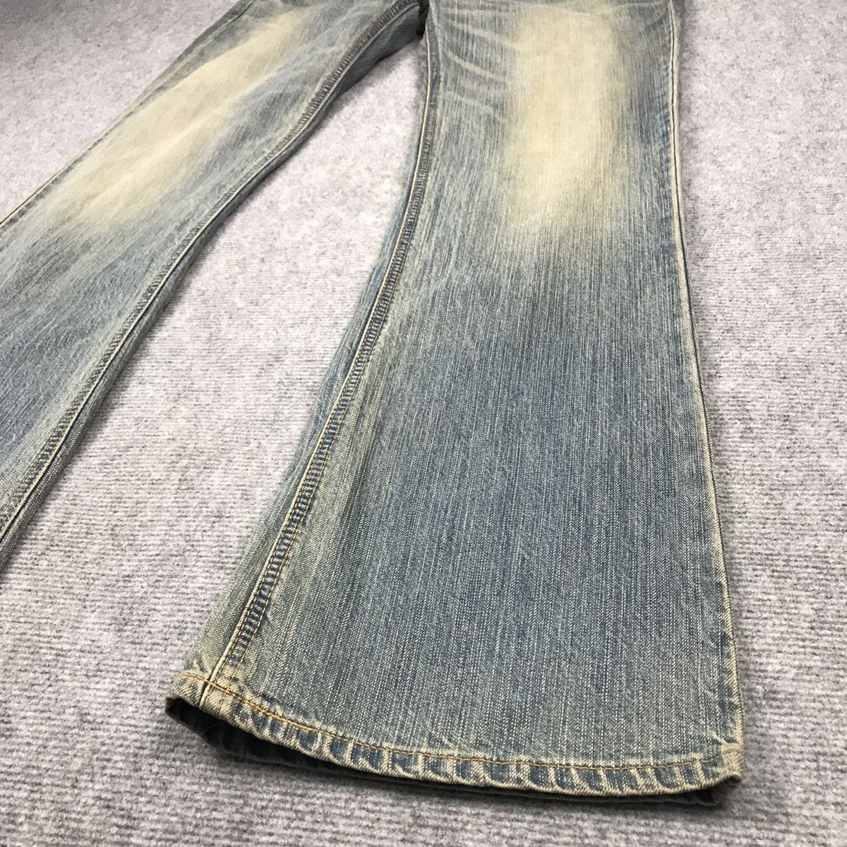 Edwin × Japanese Brand FLARE JENAS💥EDWIN BOOT CUT DENIM PANTS Size US 34 / EU 50 - 3 Thumbnail