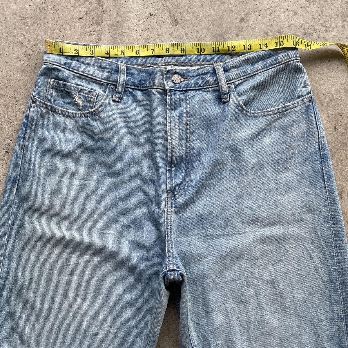 Japanese Brand Vintage Japan Jeans Ripped Faded Distressed Denim Pants W32 Size US 32 / EU 48 - 5 Thumbnail