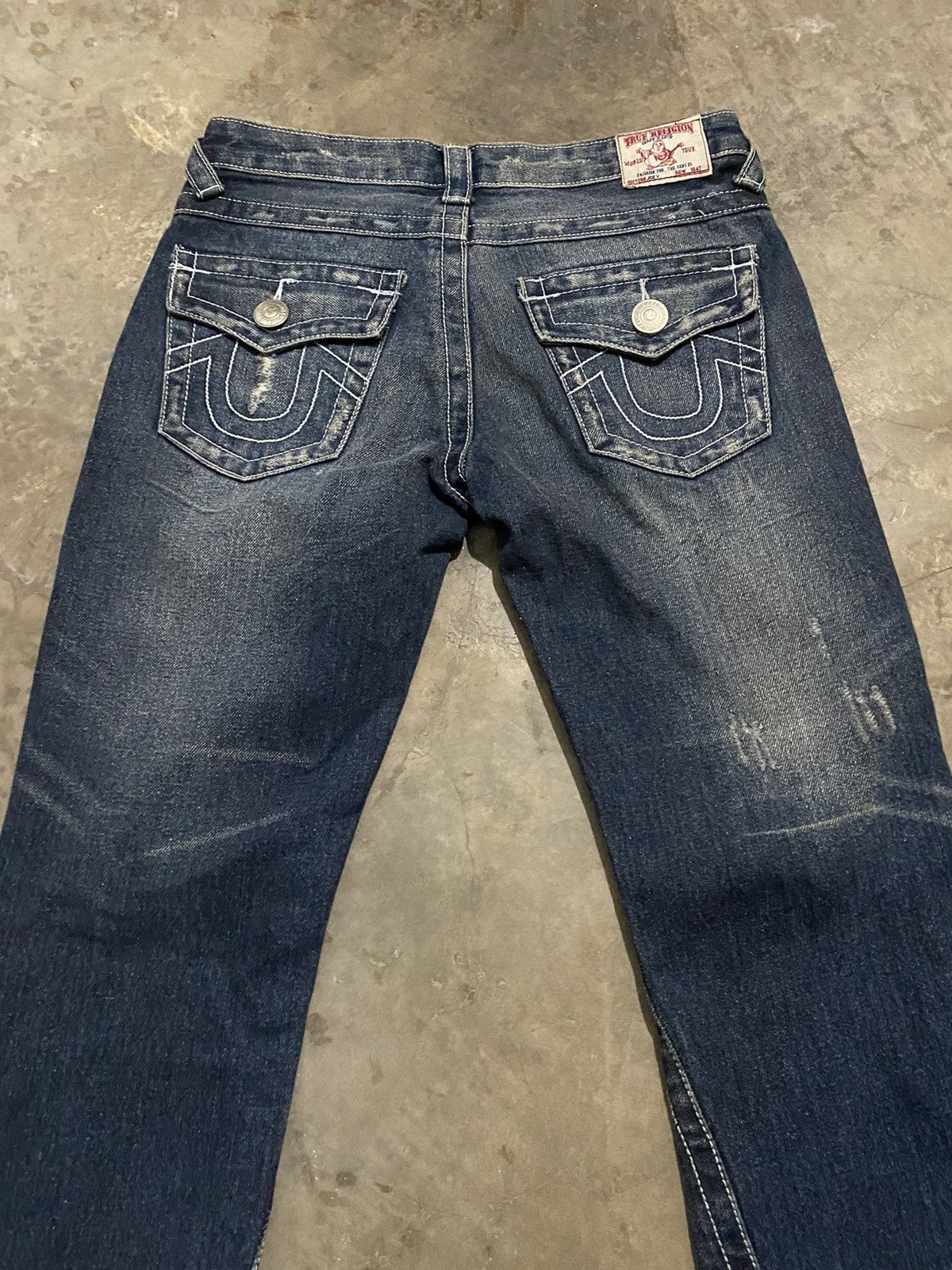 Super Flare Jeans True Religion Section Joey Low Rise p117
