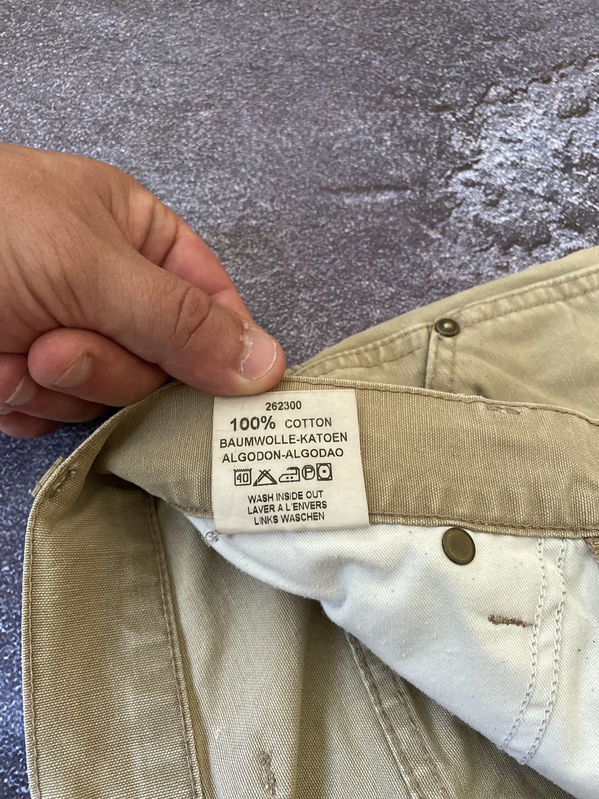 G-Star × Vintage Vintage G-Star Raw Elwood Beige Denim Jeans Pants Size 31 Size US 31 - 9 Thumbnail