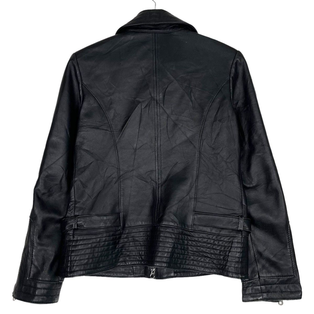 Japanese Brand × Other × Urban Outfitters 💥ROCKSTAR BIKER PU SYNTHETIC LEATHER JACKET Size US S / EU 44-46 / 1 - 8 Thumbnail