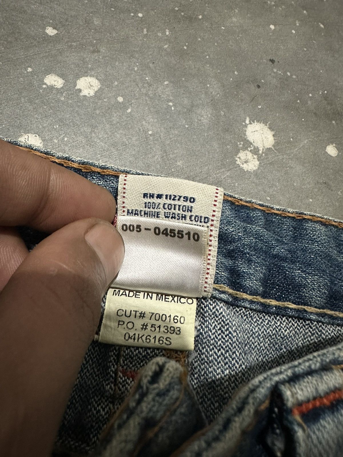 True Religion × Vintage True Religion Lola Distressed Mini Skirt Y2k Style Size 28" / US 6 / IT 42 - 11 Thumbnail