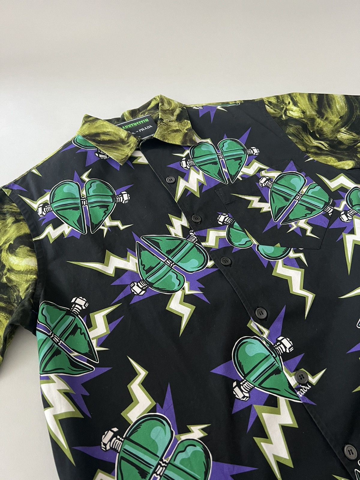 Prada Prada Frankenstein Double Print Shirt Size US M / EU 48-50 / 2 - 6 Thumbnail