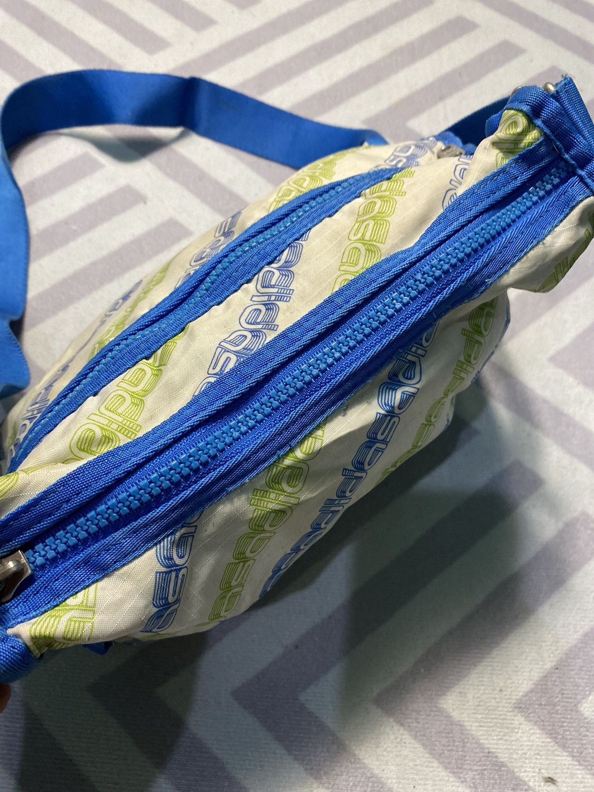 Adidas × Vintage Vintage ADIDAS Sling Bag Backpack Bagpack Size ONE SIZE - 6 Thumbnail