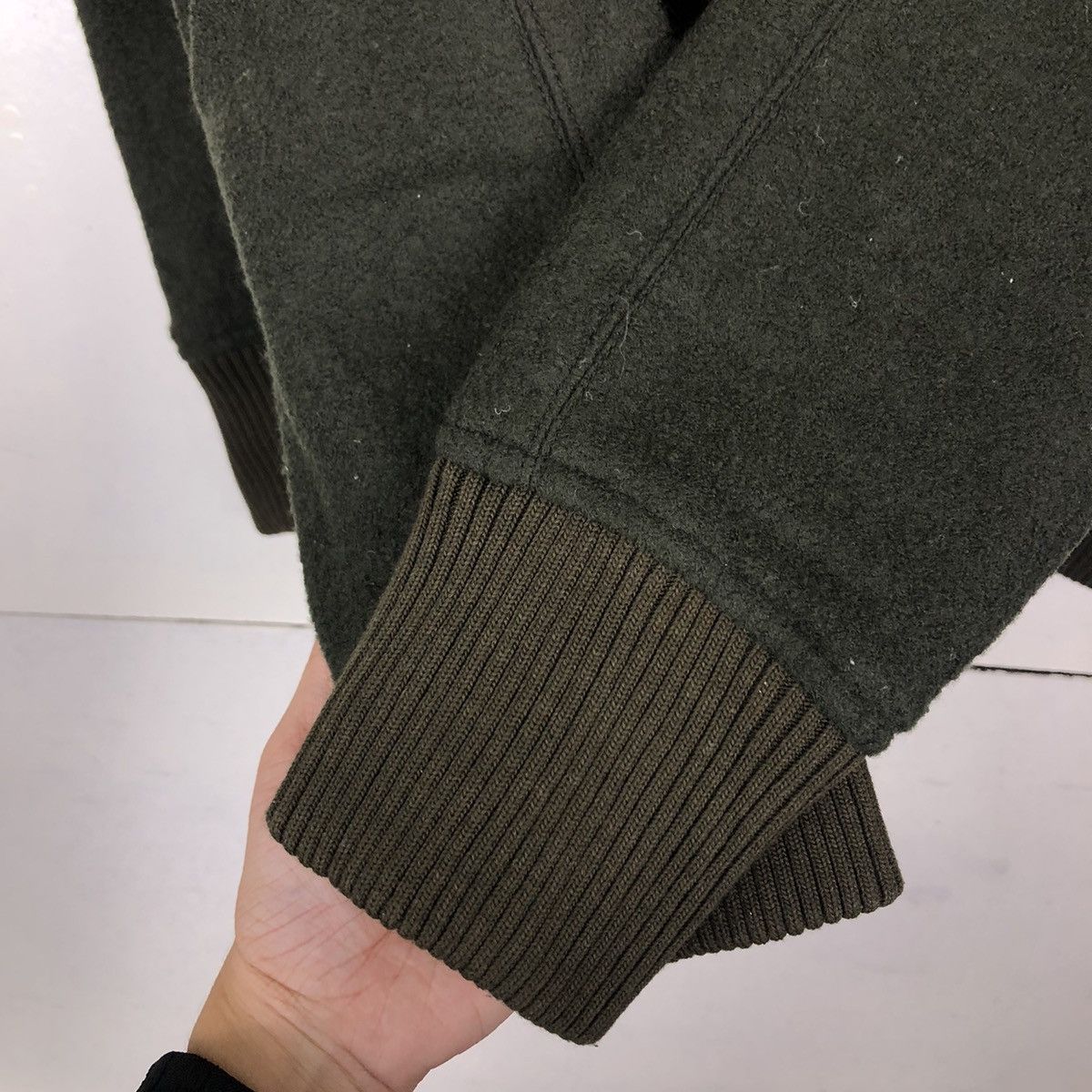 Japanese Brand VINTAGE WOOL BOMBER JACKET BOYCOTT JAPAN ISSEY MIYAKE Size US M / EU 48-50 / 2 - 11 Thumbnail