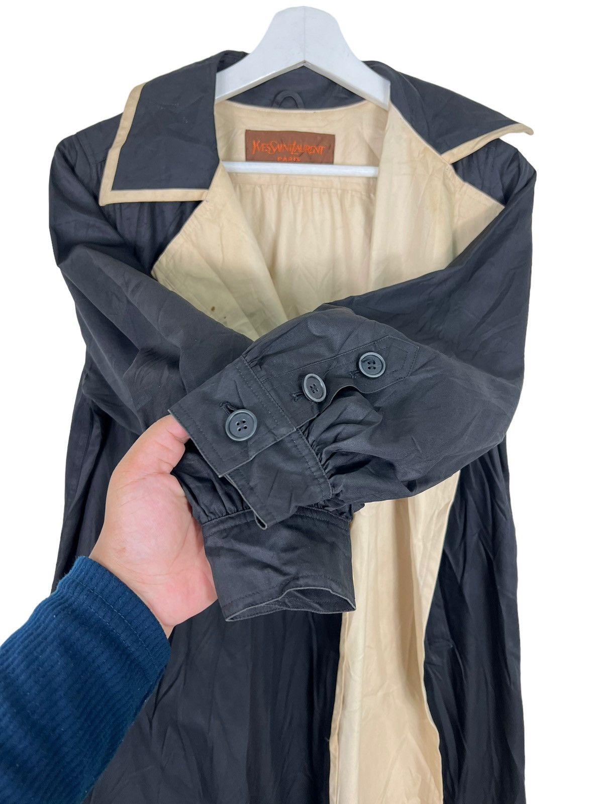 Yves Saint Laurent 🔥 YVES SAINT LAURENT PARIS TRENCHCOAT Size US M / EU 48-50 / 2 - 8 Thumbnail