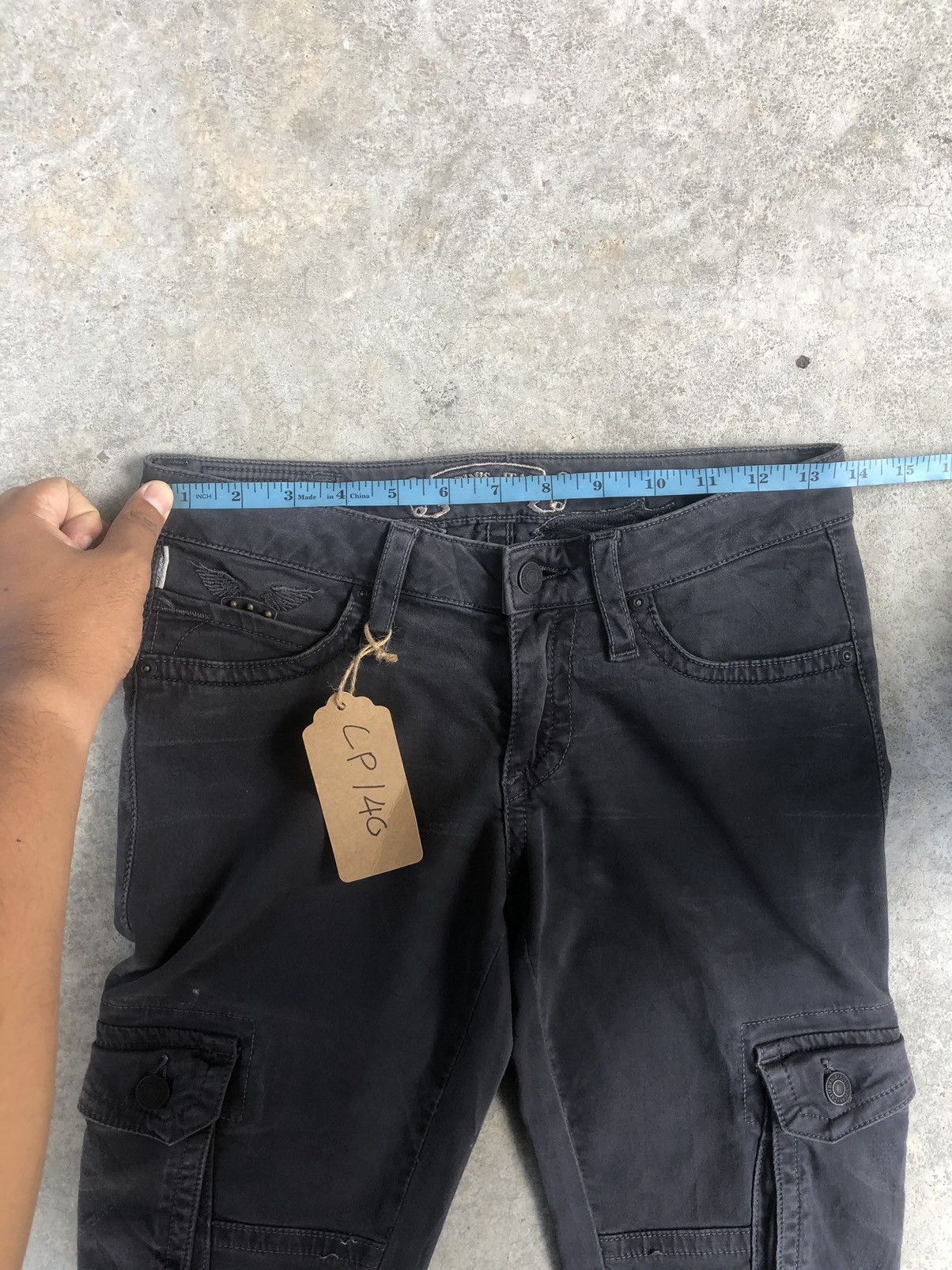 Robins Jeans Robin’s Cargo Pants Multipocket Chrome Heart Size US 27 - 17 Thumbnail