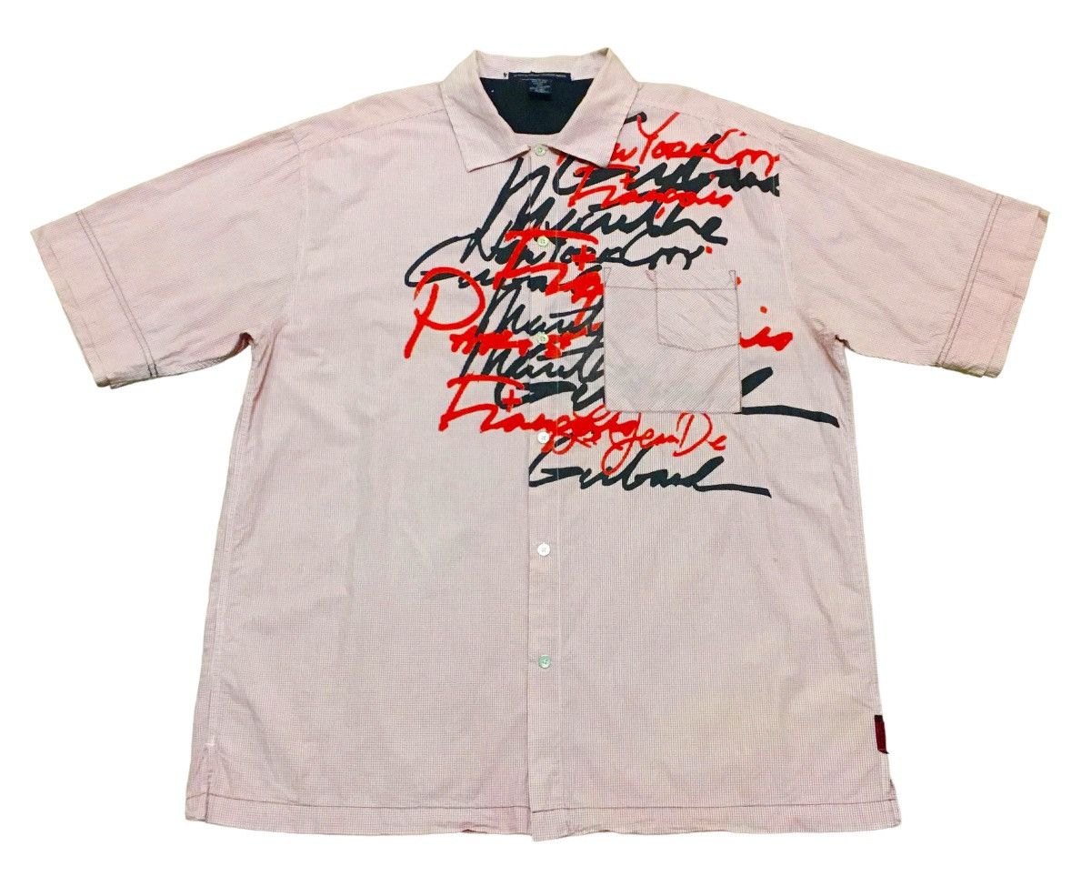 If Six Was Nine Rare Design Vintage Marithe Francois Girbaud Shirt 2000s Size US XL / EU 56 / 4 - 1 Thumbnail