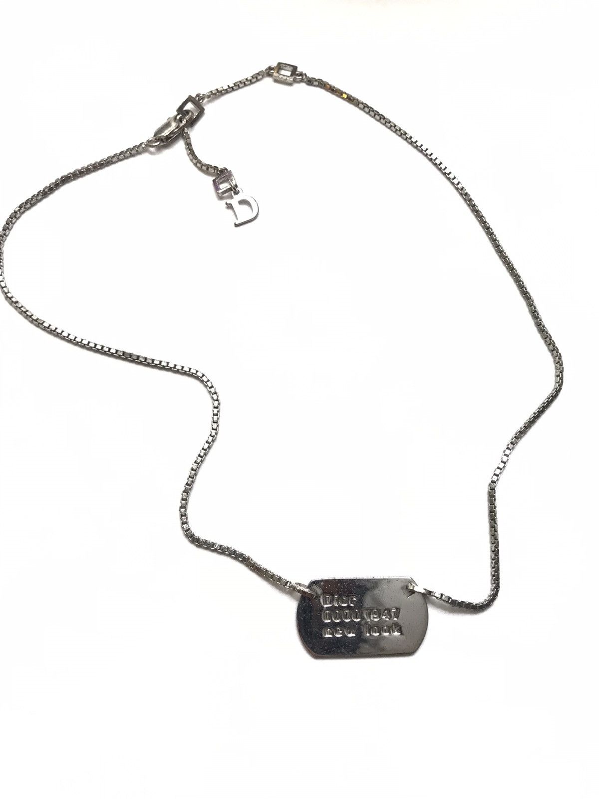 Dior Dior Tag Necklace Size ONE SIZE - 2 Thumbnail