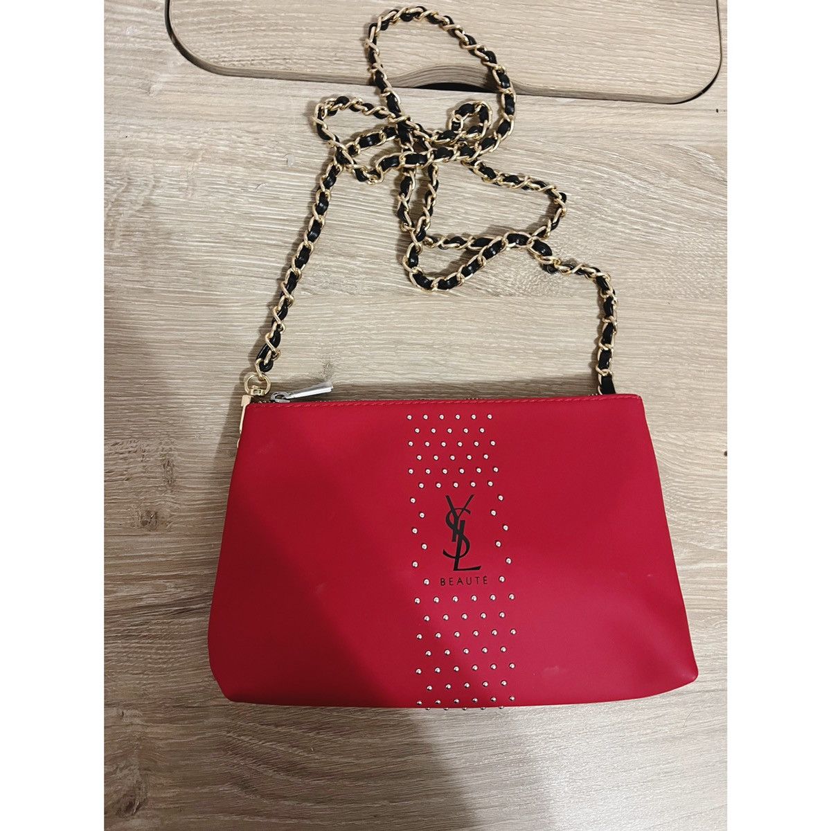 Yves Saint Laurent Yves Saint Laurent YSL cosmetic Bag Pouch clutch Crossbody Size ONE SIZE - 4 Thumbnail