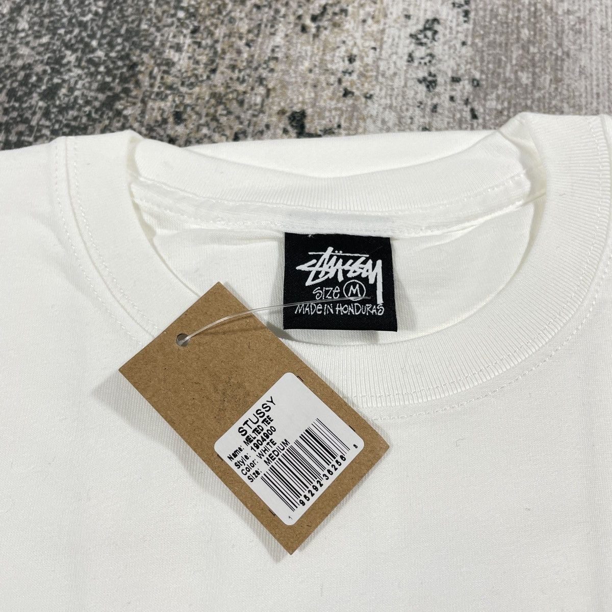 Stussy Stussy Ice Dice Melted Logo Tee ( M ) Size US M / EU 48-50 / 2 - 5 Thumbnail