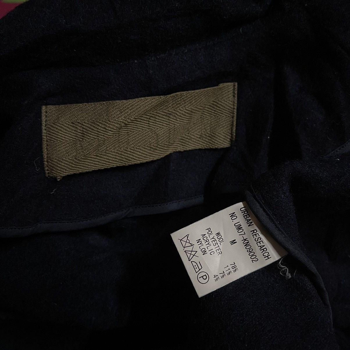 General Research Red seam urban research wool jacket hoodie japanese brand Size US M / EU 48-50 / 2 - 5 Thumbnail