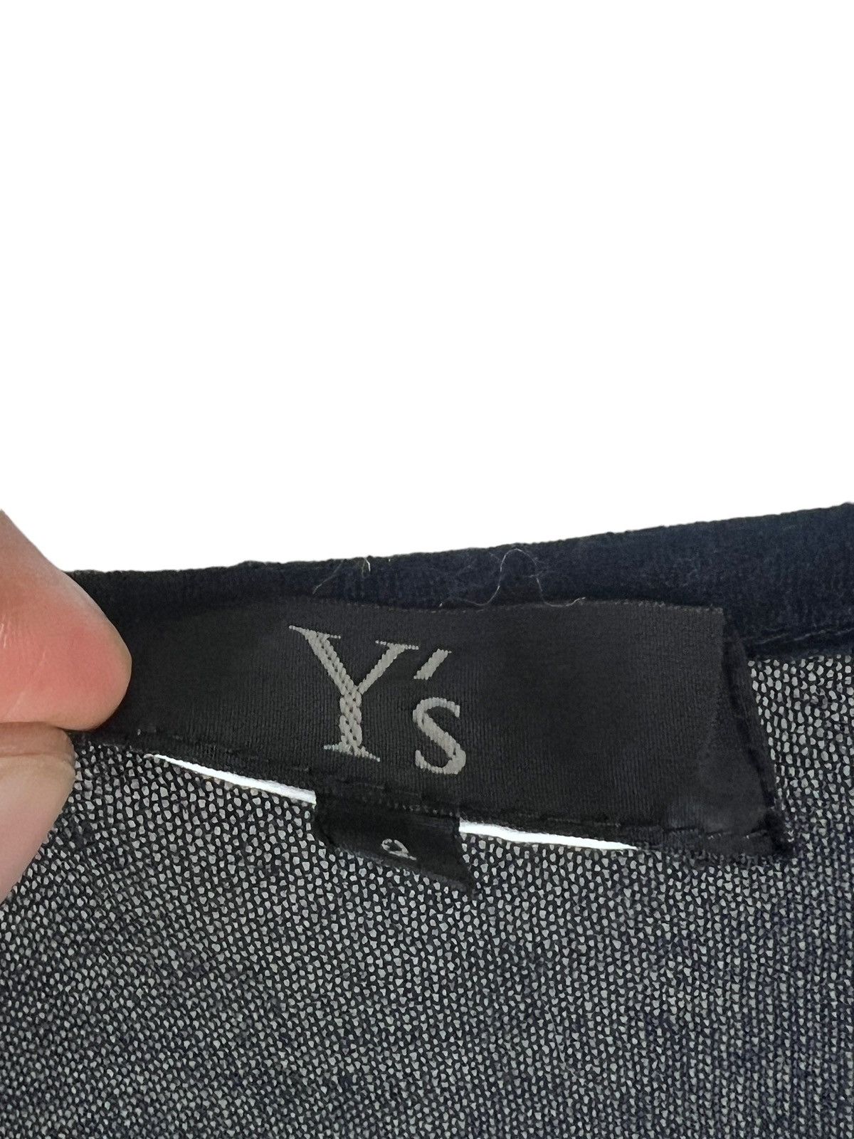 Yohji Yamamoto Y’s Yohji Yamamoto Boat Neck Paper Thin Shirt Size M / US 6-8 / IT 42-44 - 12 Thumbnail