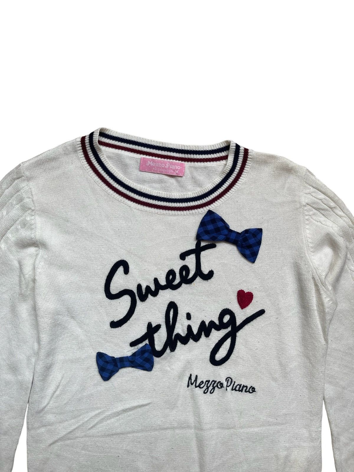 20471120 Y2K Mezzo Piano Knitted Sweaters Size US S / EU 44-46 / 1 - 3 Thumbnail