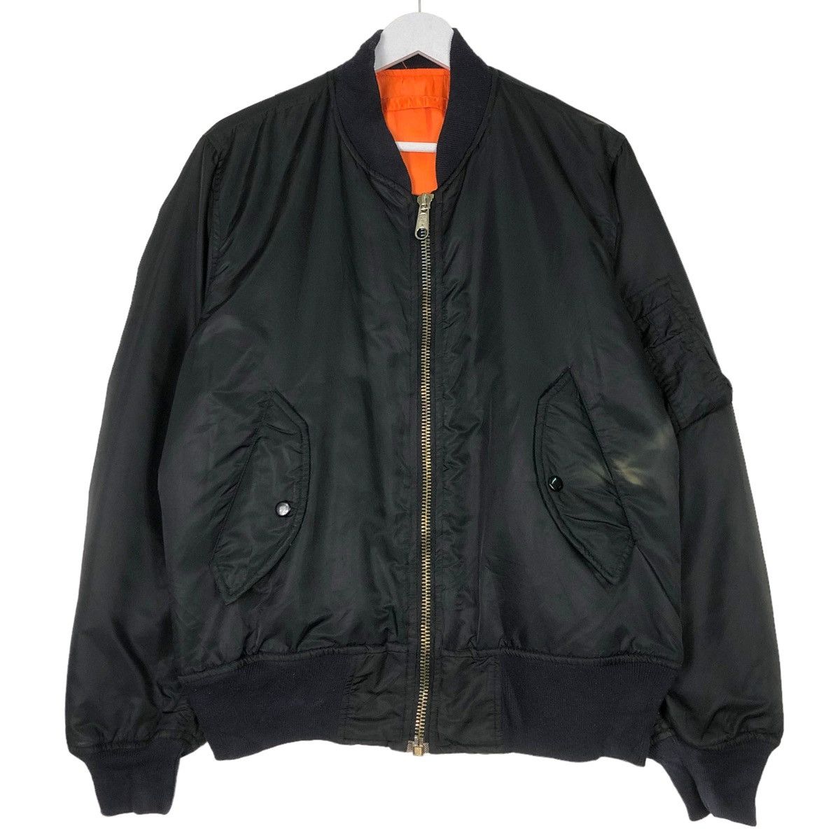 Beauty Beast × Japanese Brand 💥 JAPAN MA-1 FLIGHT RIOT BOMBER JACKET Size US L / EU 52-54 / 3 - 1 Thumbnail