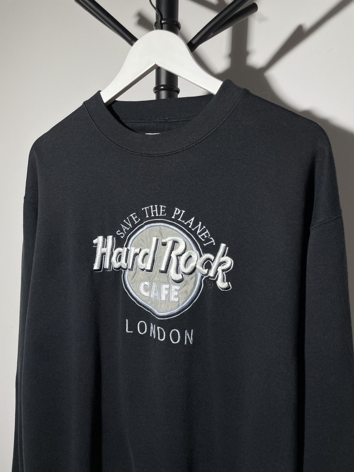 Hard Rock Cafe × Vintage Vintage Hard Rock Cafe London Sweatshirt Size US M / EU 48-50 / 2 - 2 Thumbnail