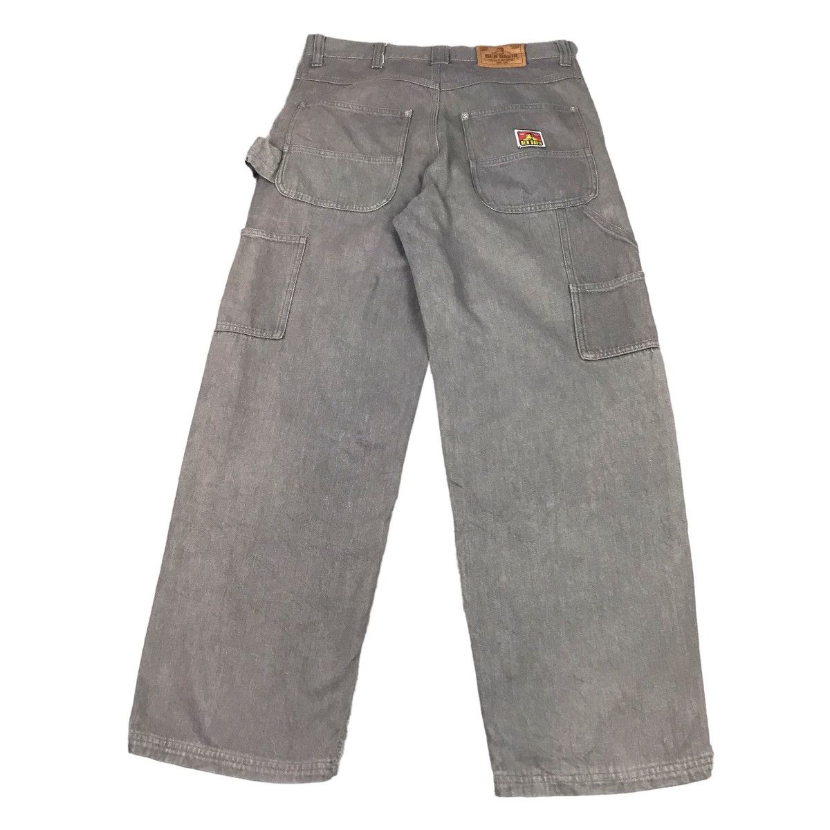 image of Baggy Ben Davis Gray Pants in Grey, Men's (Size 30)