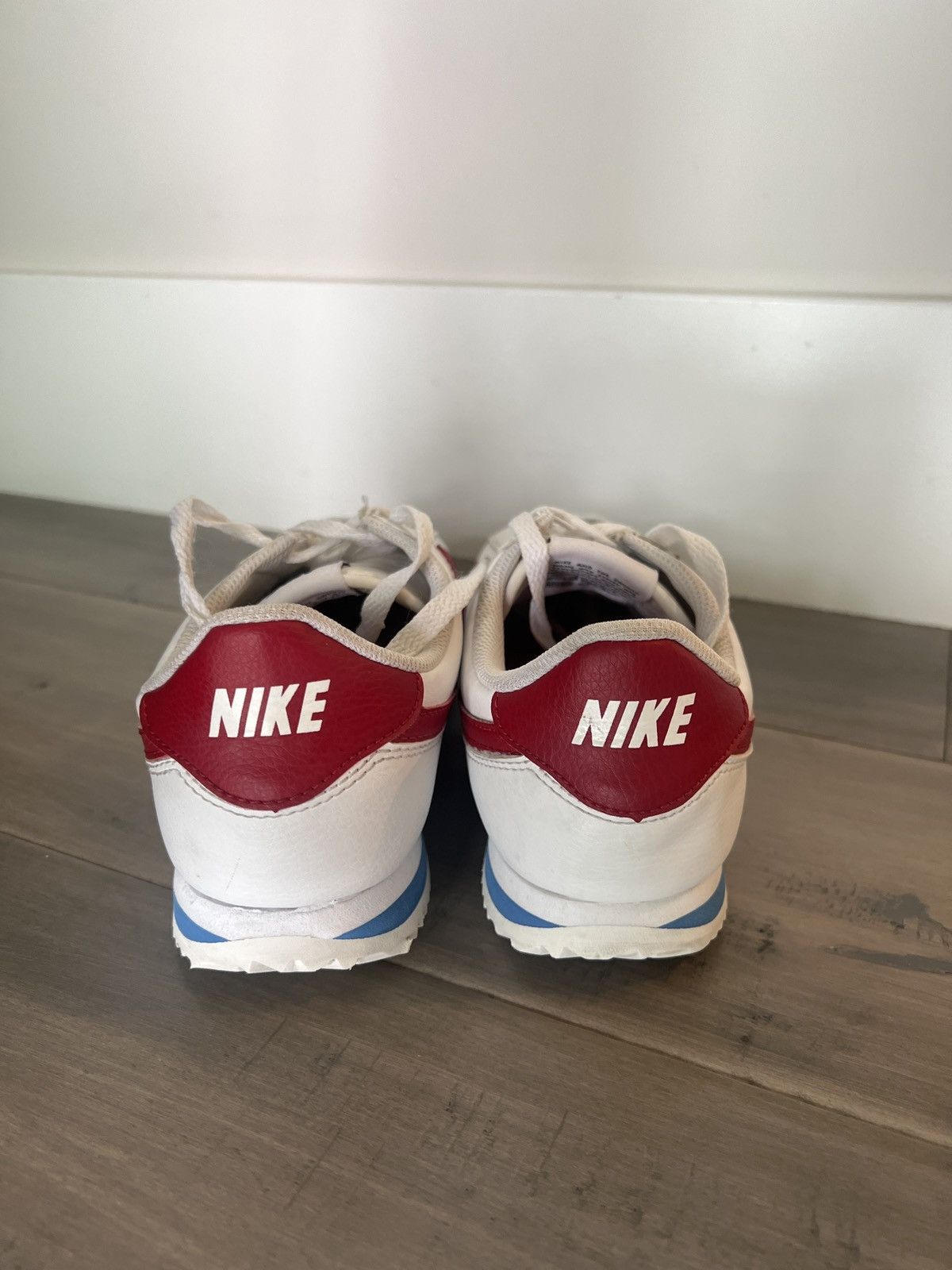 nike cortez red blue