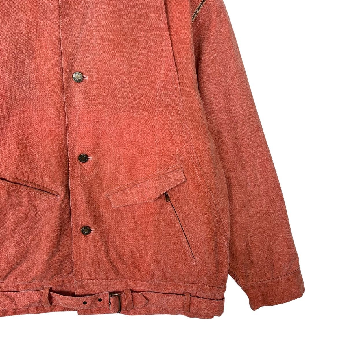 Issey Miyake 🔥 VINTAGE 80s ISSEY MIYAKE BELT JACKET Size US M / EU 48-50 / 2 - 7 Thumbnail