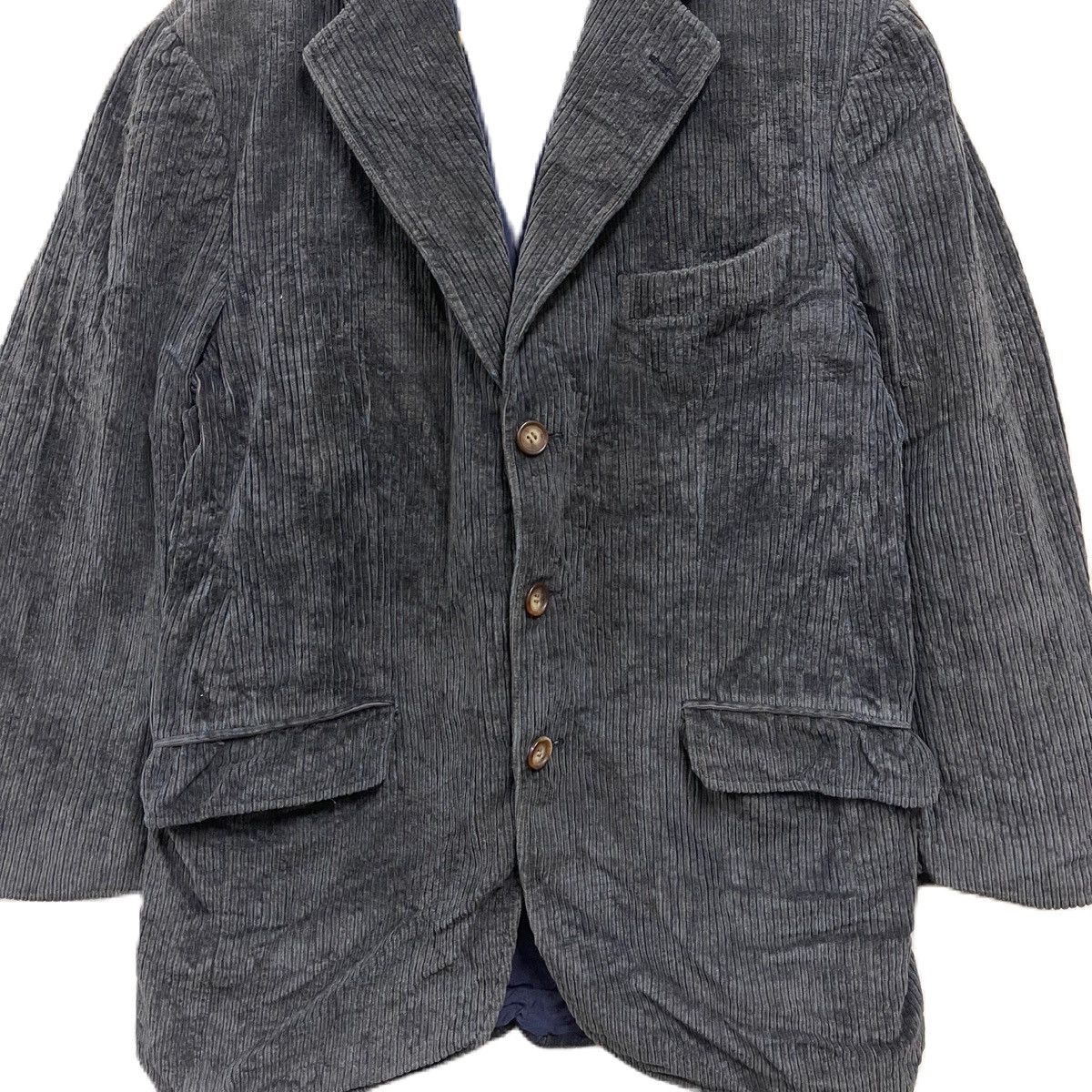 Etro Etro milano corduroy minimalist coat blazer Size 48S - 5 Thumbnail