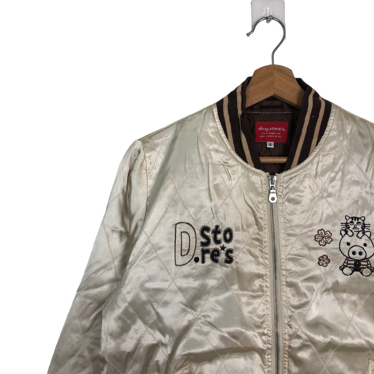 Hysteric Glamour VINTAGE SUKAJAN JACKET BIG LOGO DRUG STORE JAPAN Size US M / EU 48-50 / 2 - 6 Thumbnail