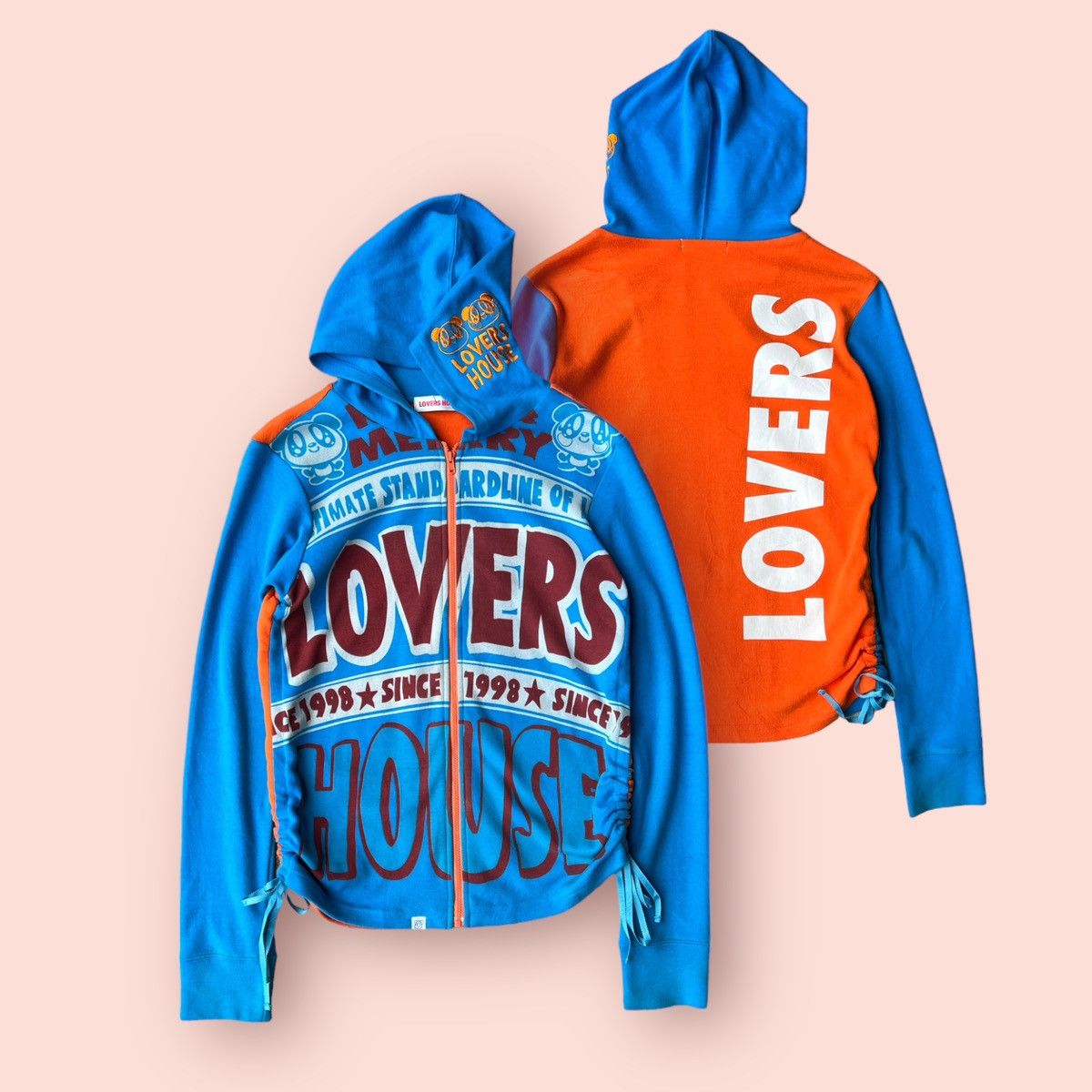 Hysteric Glamour × Japanese Brand VINTAGE LOVERS HOUSE HOODIE JACKET Size M / US 6-8 / IT 42-44 - 1 Thumbnail